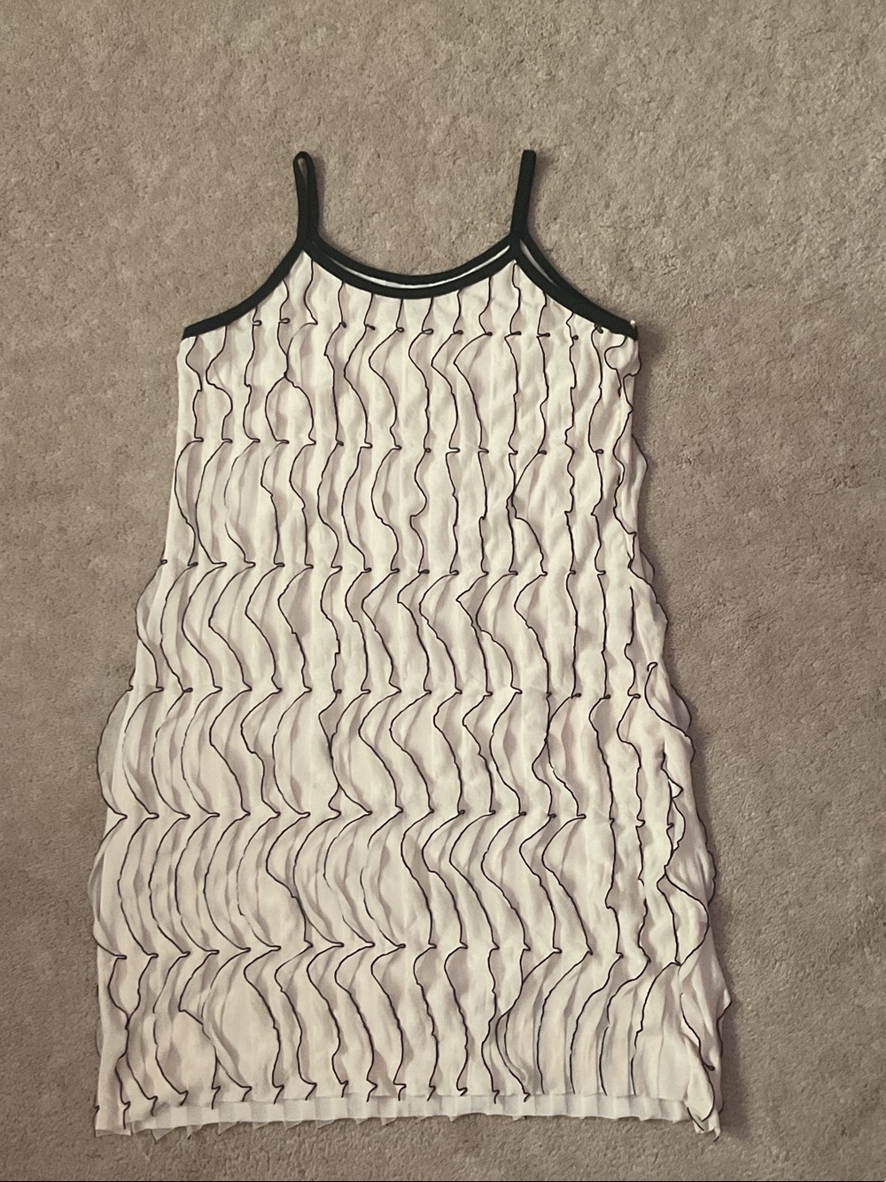 ALEX COSANI Frill Dress